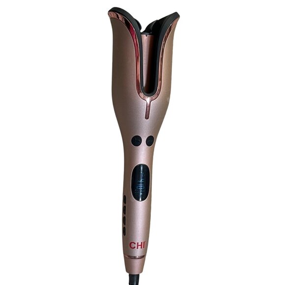 Chi (NEVER USED) Spin N Curl Rotating Curler Rose Gold NO BOX - Picture 2 of 7